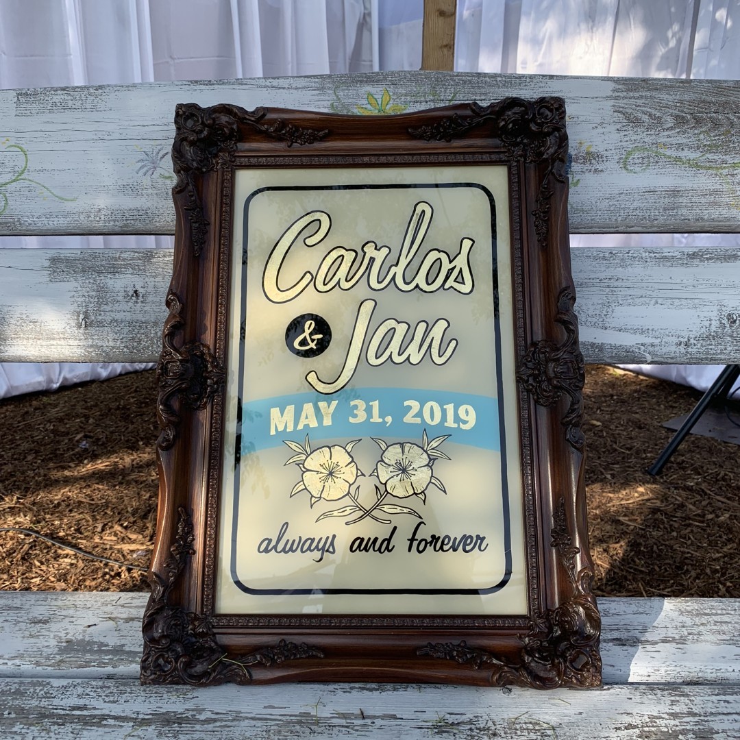 Wedding frame